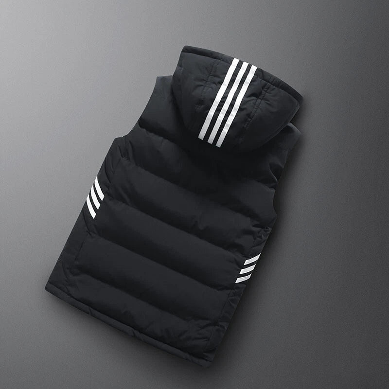 Heren Geïsoleerde Bodywarmer Vest met Ritsluiting