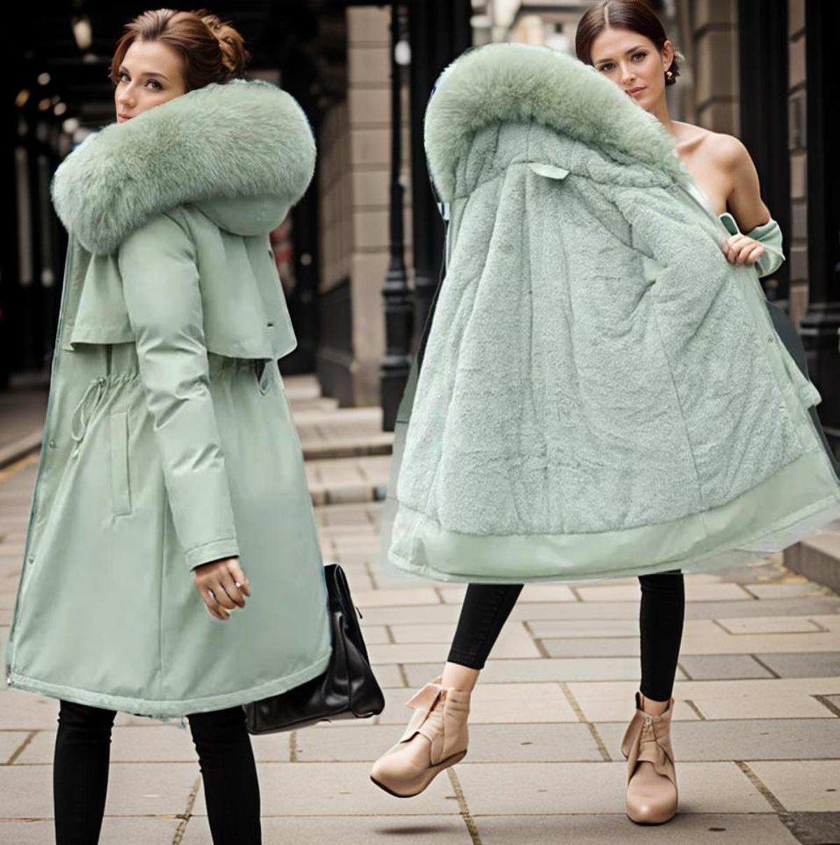 Stijlvolle Dames Winterjas Met Getailleerde Pasvorm - Harlett