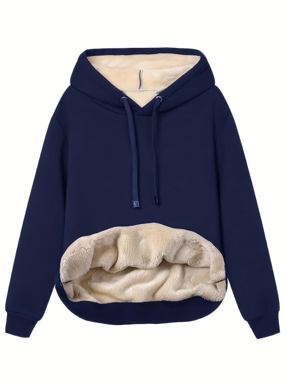 Warme Fleece Hoodie Voor Comfort En Stijl - Harlett