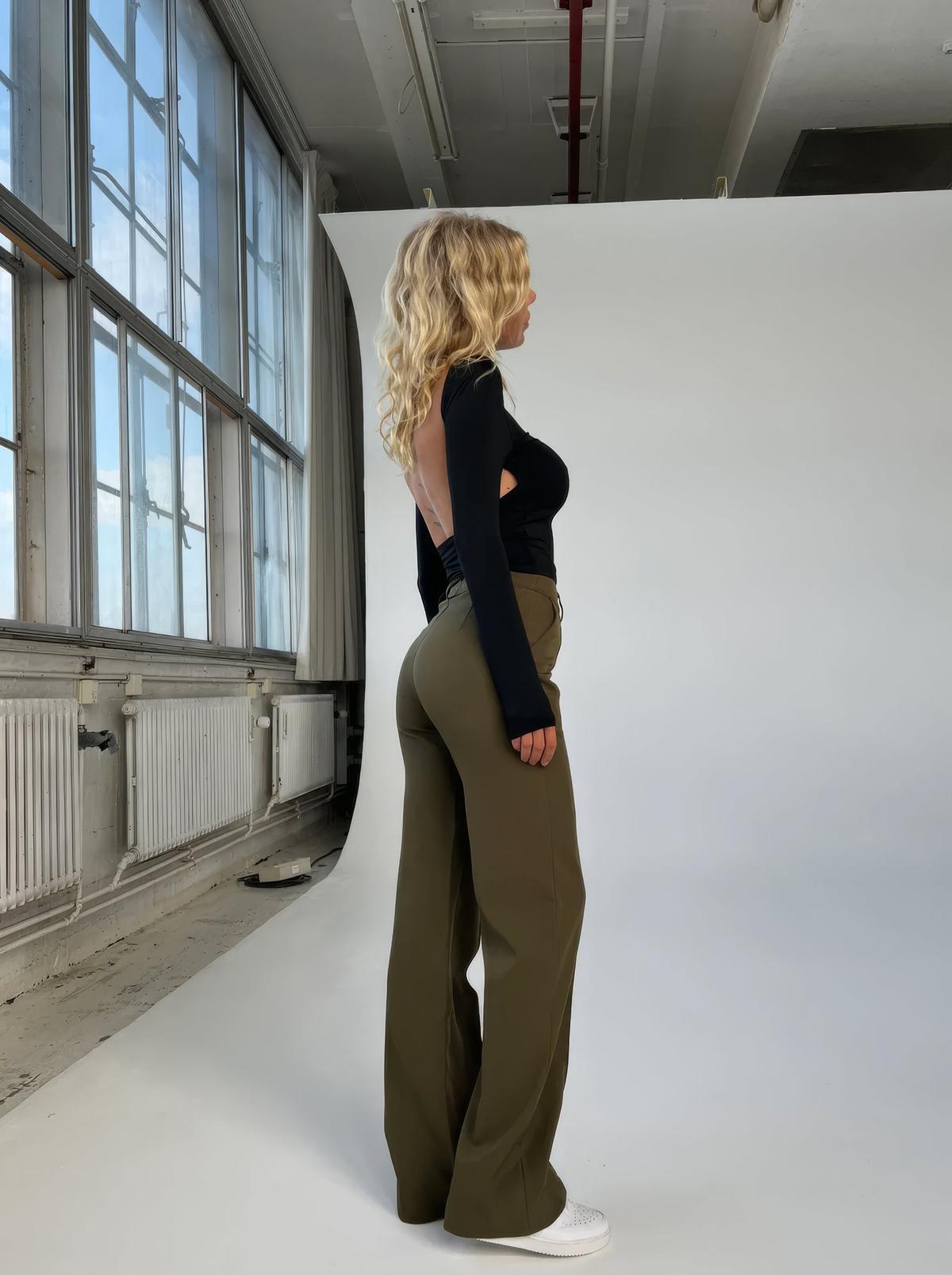 Wijde Pantalon Voor Vrouwen Stijlvolle En Comfortabele Casual Broek - Harlett