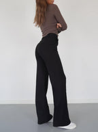 Wijde Pantalon Voor Vrouwen Stijlvolle En Comfortabele Casual Broek - Harlett