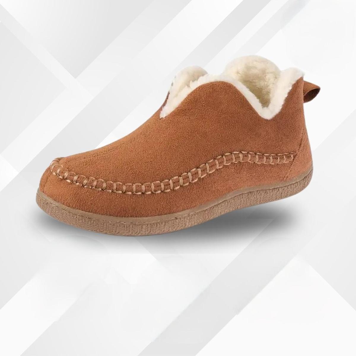 Winter Slippers Met Bont Voering En Antislipzool - Harlett